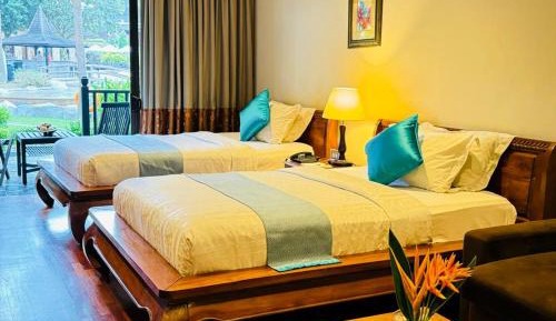 Deluxe Twin Room Pool View