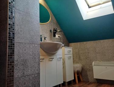 Family Room with Shared Bathroom
