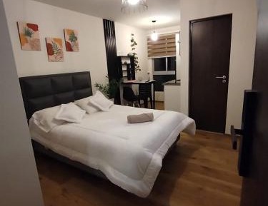 One-Bedroom Apartment with City View