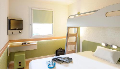 Triple Room with One Double Bed and One Bunk Bed
