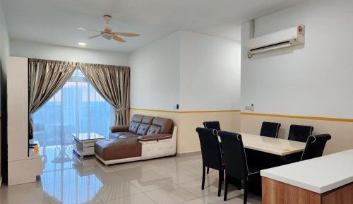 Three-Bedroom Apartment with View