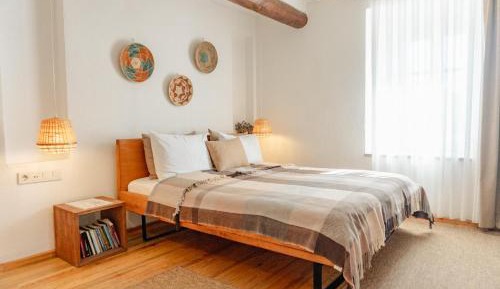 Double Room with Balcony and Fireplace