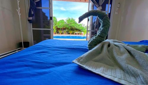 Studio with Pool View