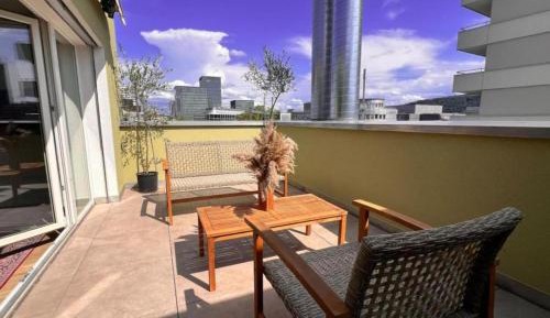 One-Bedroom Apartment with Terrace