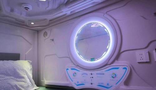 Single Bed in Mixed Space capsule Room