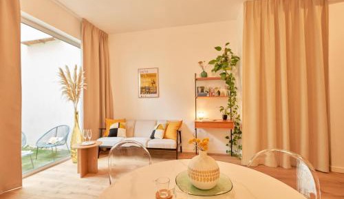 One-Bedroom Apartment with Garden