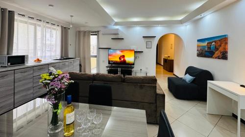 Two-Bedroom Apartment with Balcony