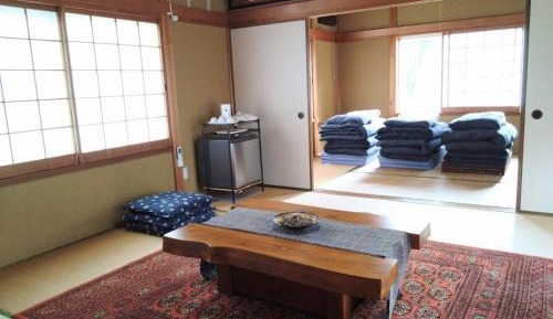 Family Room with Shared Bathroom