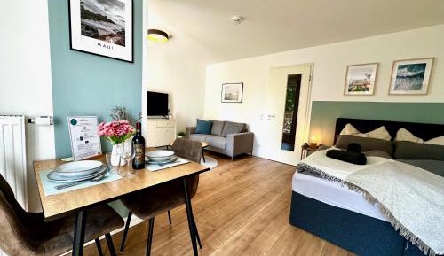 Modernes 1R Apartment Balkon Parking Netflix