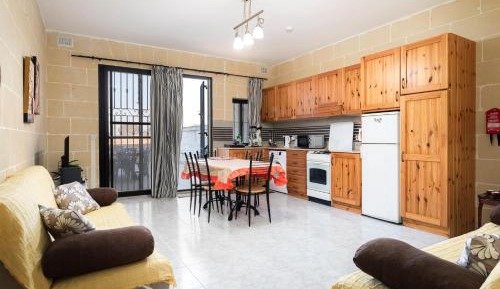 Two-Bedroom Apartment with Balcony and Terrace