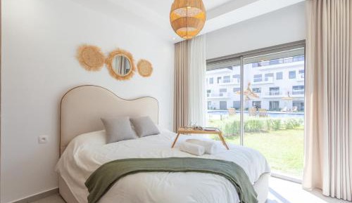 Two-Bedroom Apartment with Pool View