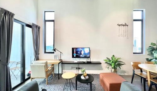 Two-Bedroom Loft Apartment