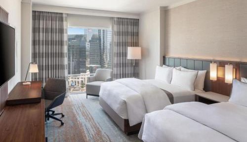 Preferred, Guest room, 2 Double, City view, High floor