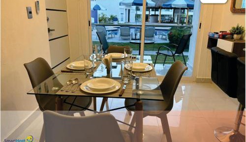 Two-Bedroom Apartment with Pool View