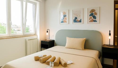 Two-Bedroom Apartment with Balcony