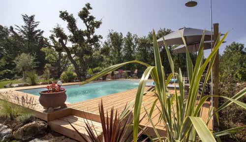 Studio with Pool View