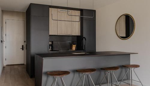 One-Bedroom Apartment with City View