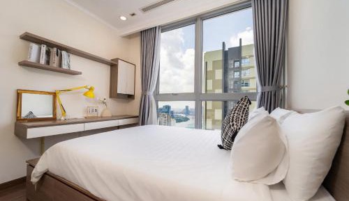 Two-Bedroom Apartment with Balcony