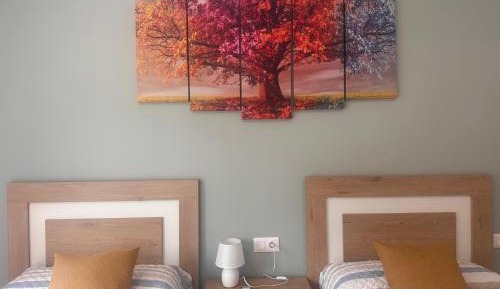 Standard Twin Room with Mountain View