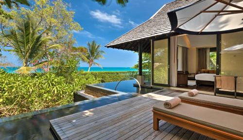 Tropical Pool, Villa, 1 King, Sofa bed