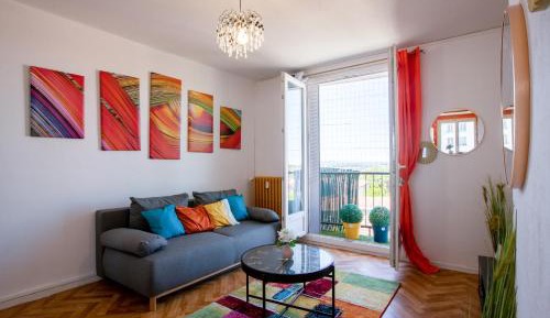 Two-Bedroom Apartment with Balcony