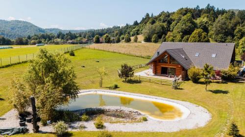 Luxury apartment for 4 guest with sauna and lake view.