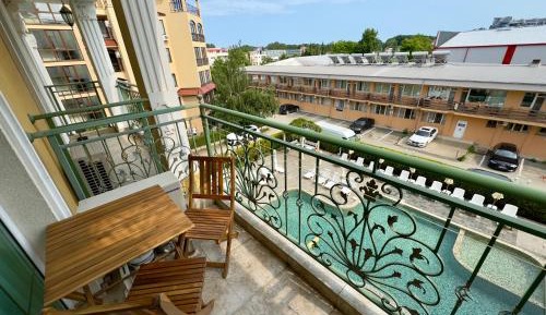 Studio with Pool View