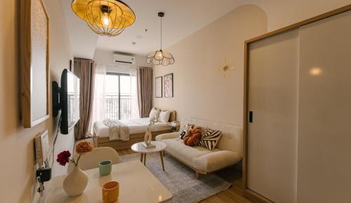 Studio with Balcony