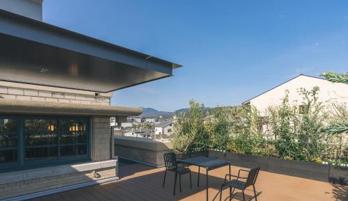 Marufukuro Suite with Private Sauna ,Terrace and Lounge Access - designed by Tadao Ando