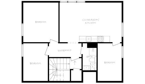 Three-Bedroom Apartment