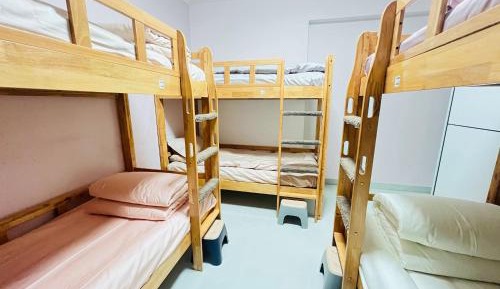 Bed in 6-Bed Female Dormitory Room