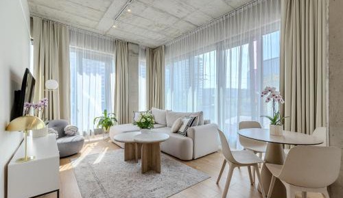 One-Bedroom Apartment with River View