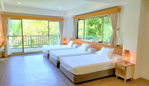 Deluxe Triple Room with Garden View (3A + 3C)