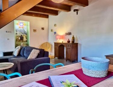 One-Bedroom Apartment with Balcony and Mountain View  