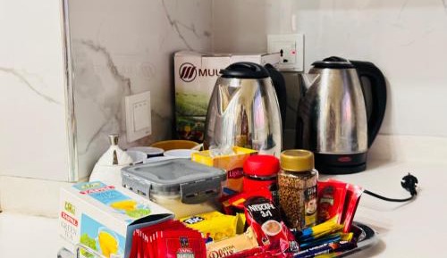 One-Bedroom Apartment with Balcony and City View