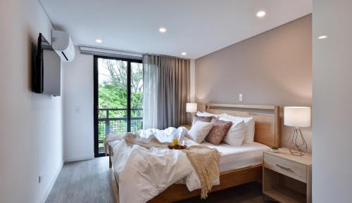 Two-Bedroom Apartment with Balcony