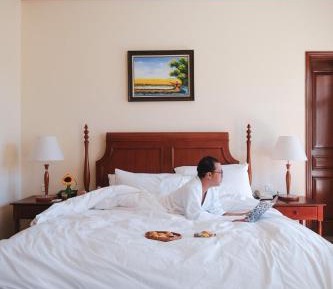 Deluxe Twin Room with Garden View