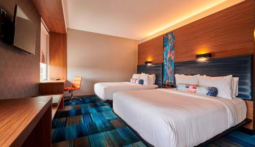 Aloft, Guest room, 2 Double
