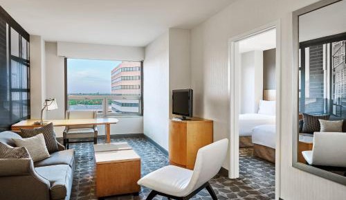 One-Bedroom Suite with Two Double Beds and Sofa Bed