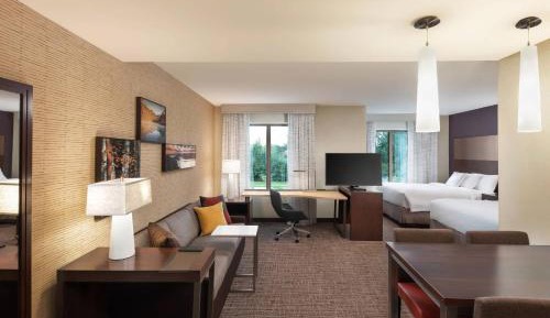 Queen Studio with Two Queen Beds and Sofa Bed