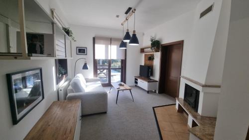Deluxe One-Bedroom Apartment with Garden View
