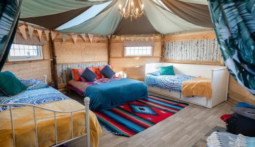 Family Room with Shared Bathroom