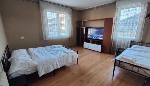 Family Room with Shared Bathroom