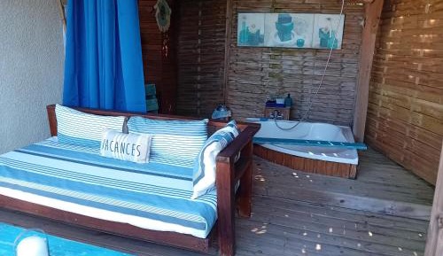 Bungalow climatisé vue mer