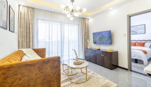 Deluxe One-Bedroom Apartment with City View