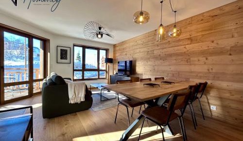 Three-Bedroom Apartment with Balcony