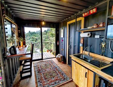 Family Room with Mountain View