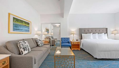 King Suite with Sofa Bed and Kitchen