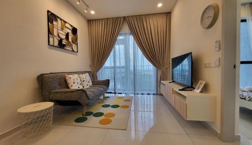 Two-Bedroom Apartment with Balcony