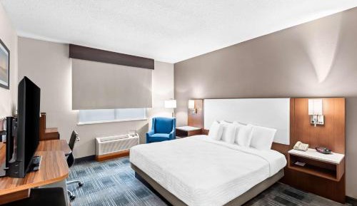 King Room - Mobility Accessible with Roll-in Shower